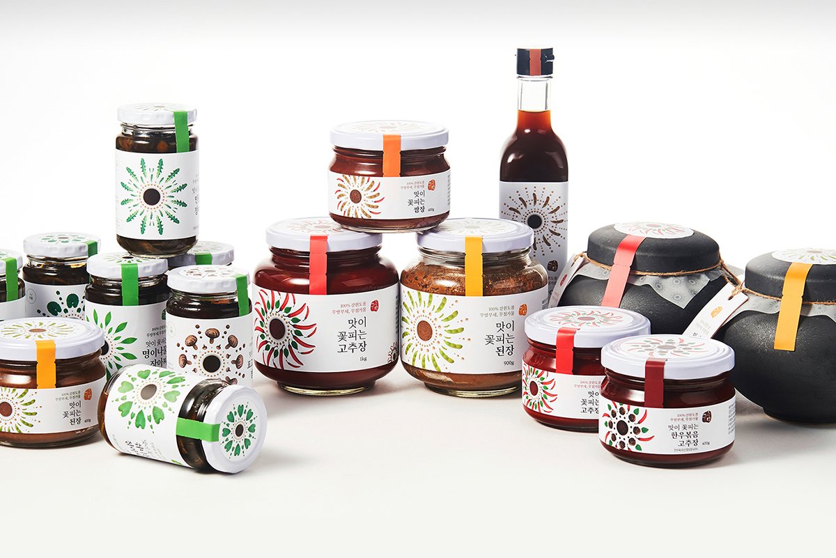 GUSDAM傳統(tǒng)食品品牌包裝設(shè)計(jì)欣賞，食品vi設(shè)計(jì)，傳統(tǒng)食品vi設(shè)計(jì)，深圳vi設(shè)計(jì)，深圳視覺(jué)識(shí)別設(shè)計(jì)，深圳包裝設(shè)計(jì)，食品包裝設(shè)計(jì)，左右格局