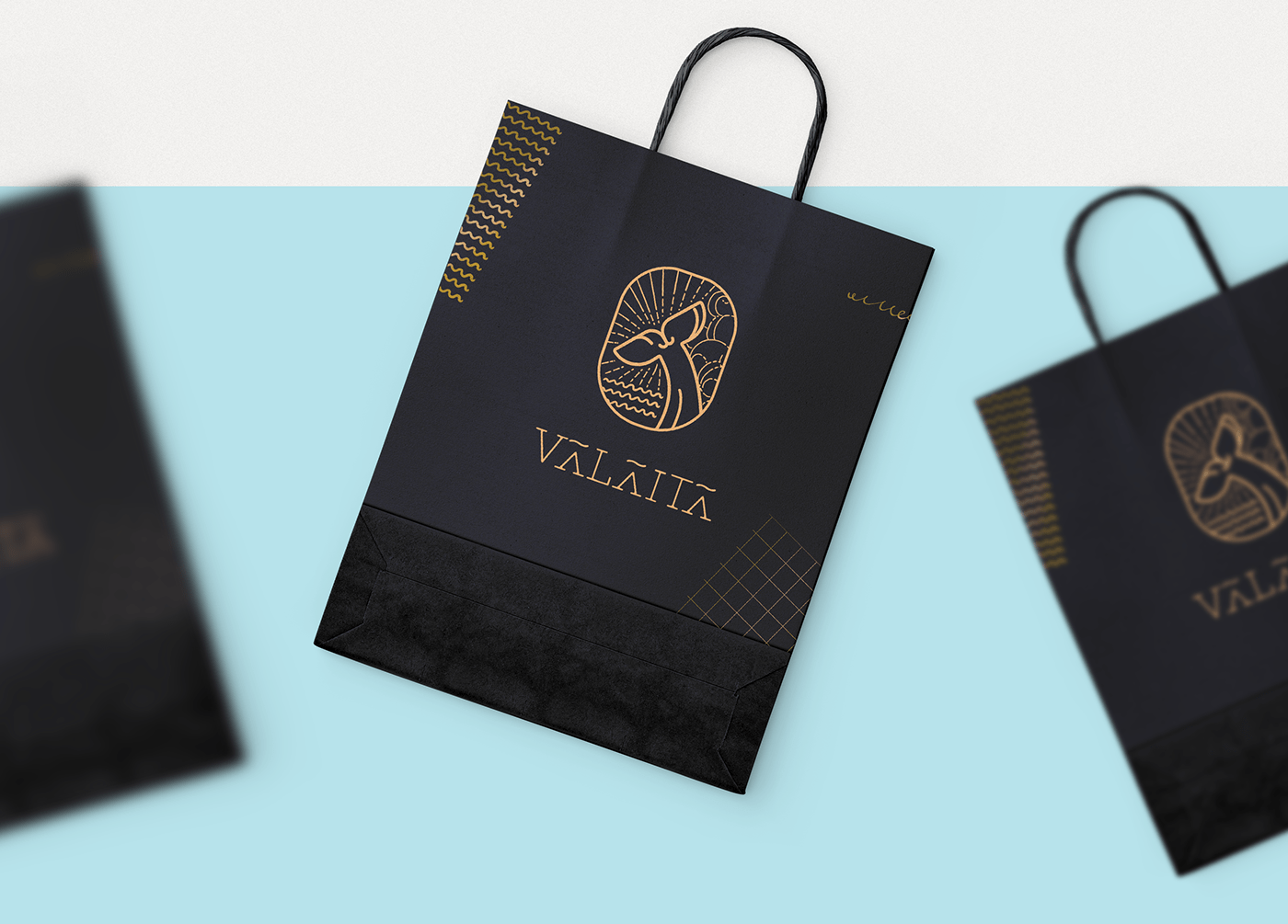 Valaita精致葡萄酒品牌VI設計——插圖包裝設計欣賞，餐飲VI設計，高端VI設計，葡萄酒包裝設計，深圳VI設計，左右格局